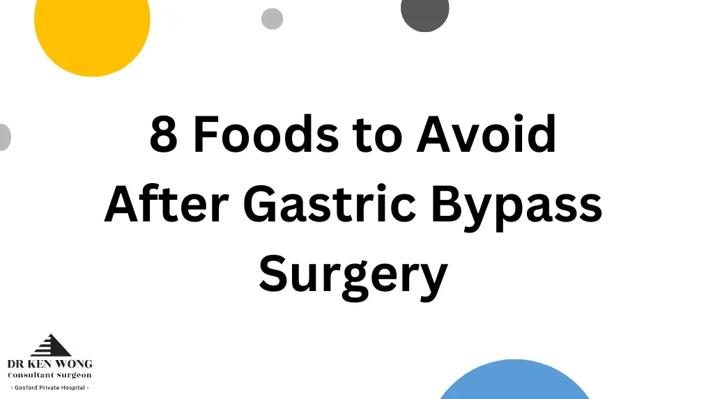 Foods to Avoid After Gastric Bypass Surgery